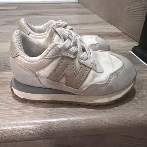 3 pairs of toddler sneakers. Nike and new balance 6c
